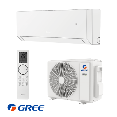Инверторен климатик GREE CLIVIA GWH12AUCXB-K6DNA2A ВЪТР + GREE CLIVIA GWH12AUCXB-K6DNA1A ВЪНШНО