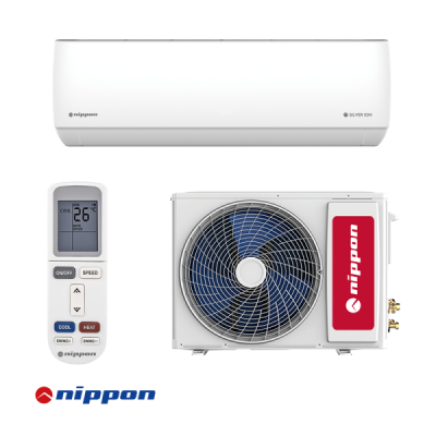 Инверторен климатик KFR 12DC SILVER ION2 - ВЪТР. ТЯЛО + KFR 12DC SILVER ION2 - ВЪНШ. ТЯЛО
